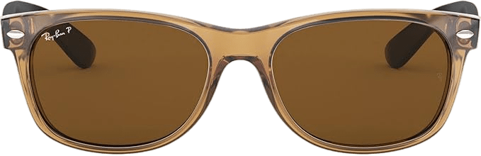 Ray-Ban RB2132 New Wayfarer Polarized Square Sunglasses