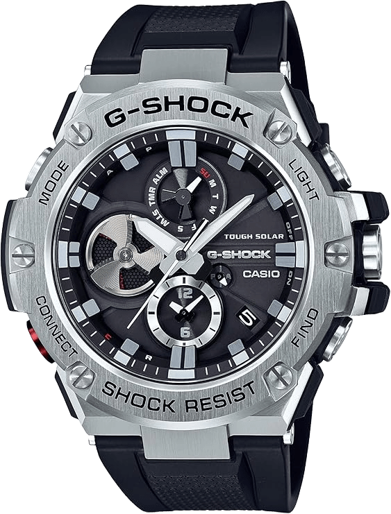 Casio Men's GST-B100-1ACR G-Shock Analog Display Quartz Black Watch